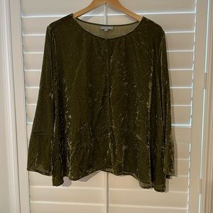 Habitat crashed velvet shirt